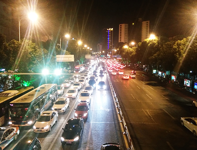 东莞厚街道路改造升级LED路灯